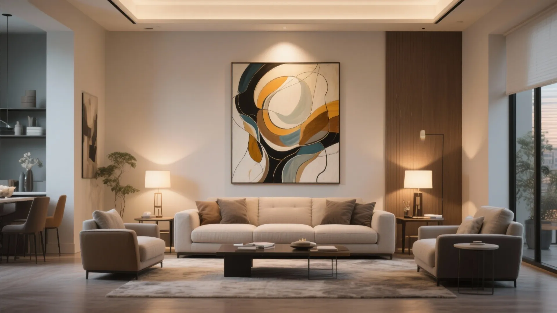 5. Statement Art Pieces