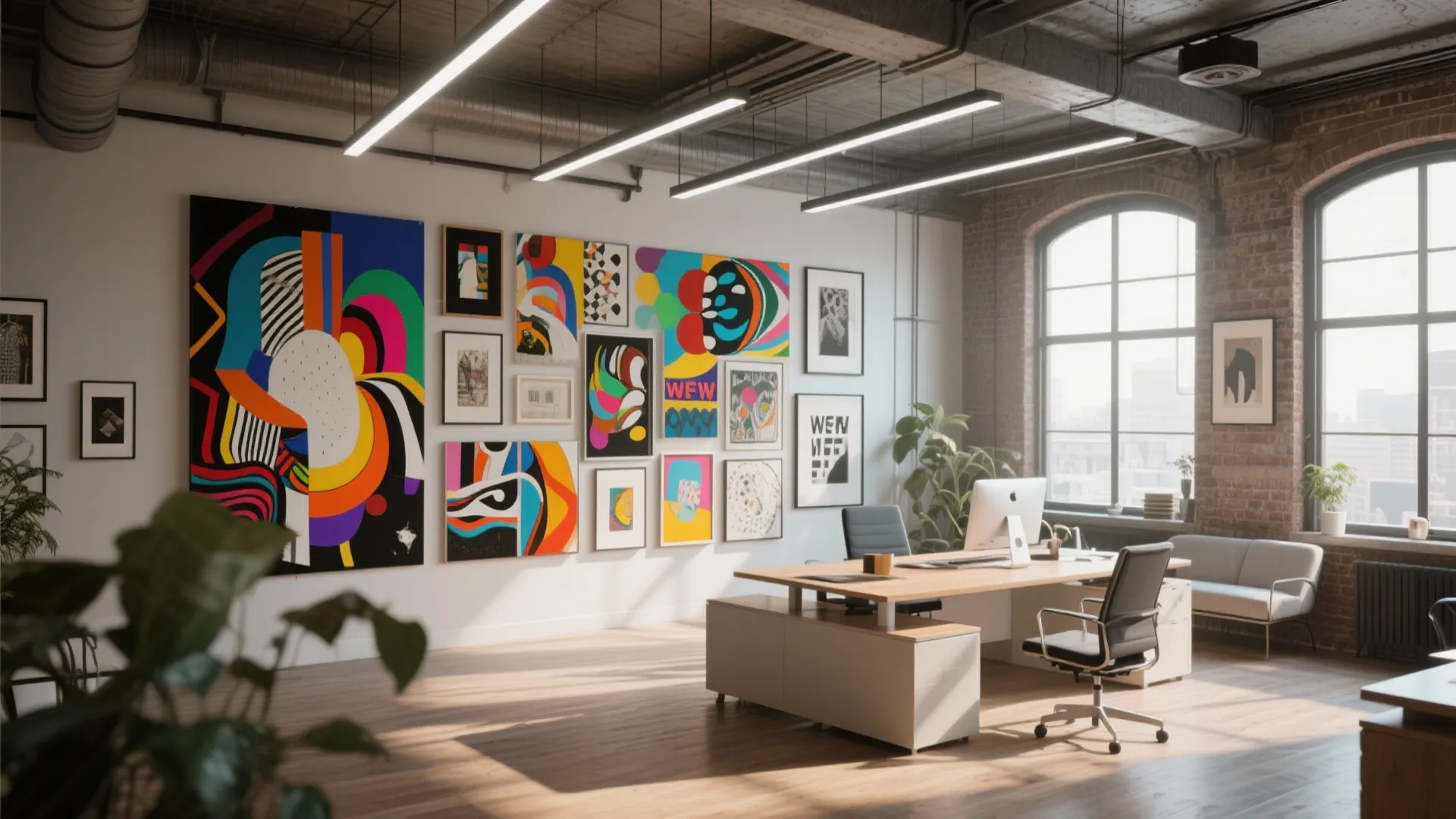 7. Statement Wall Art