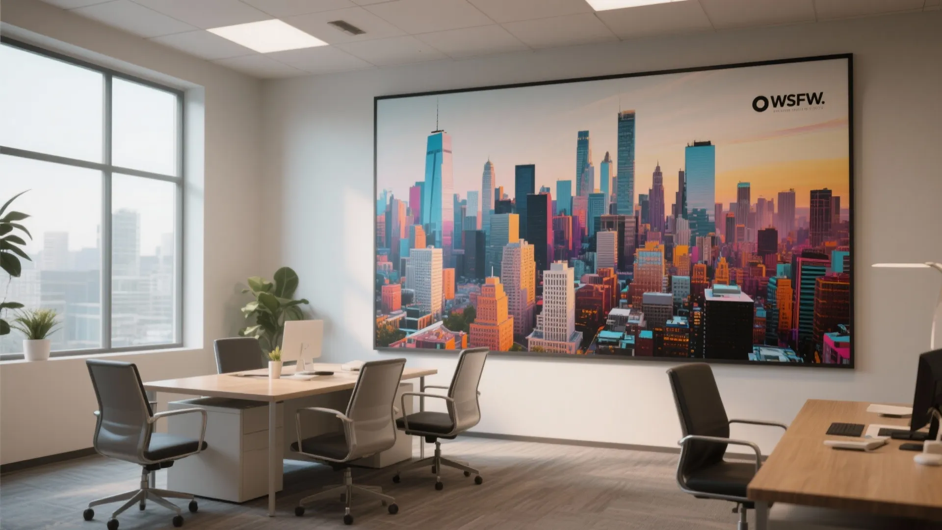 4. Statement Wall Art