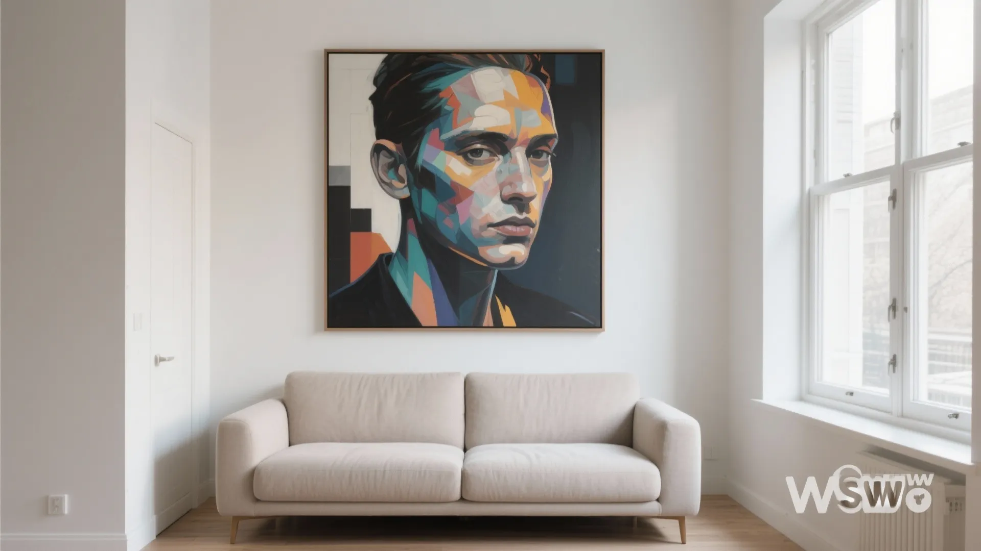 1. Statement Art Pieces