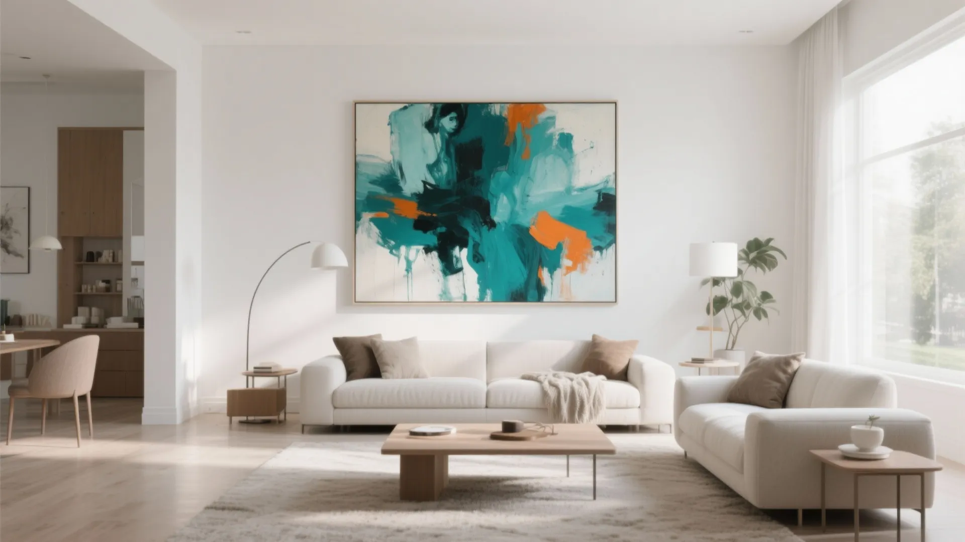 3. Statement Art Pieces