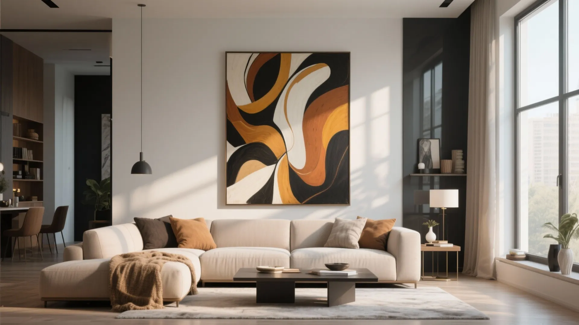 2. Statement Art Wall