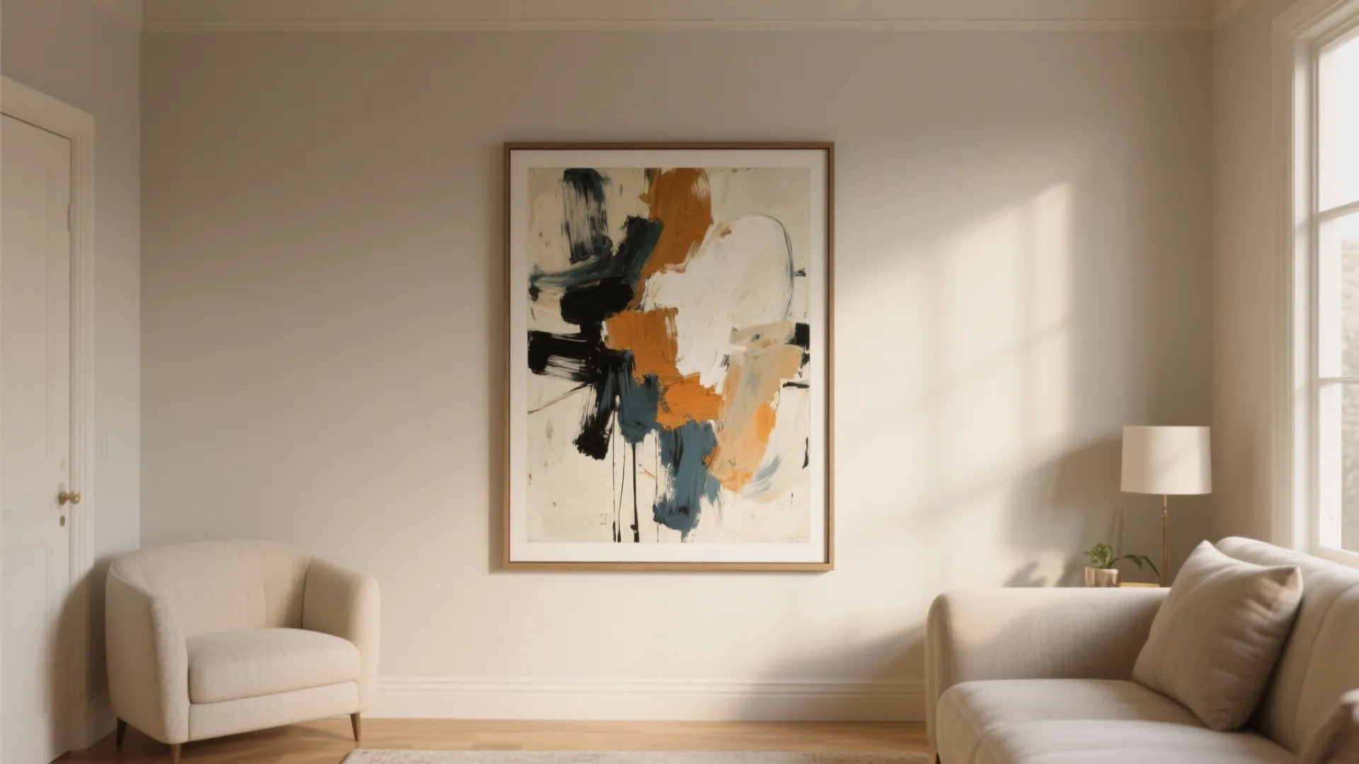 2. Statement Art Wall