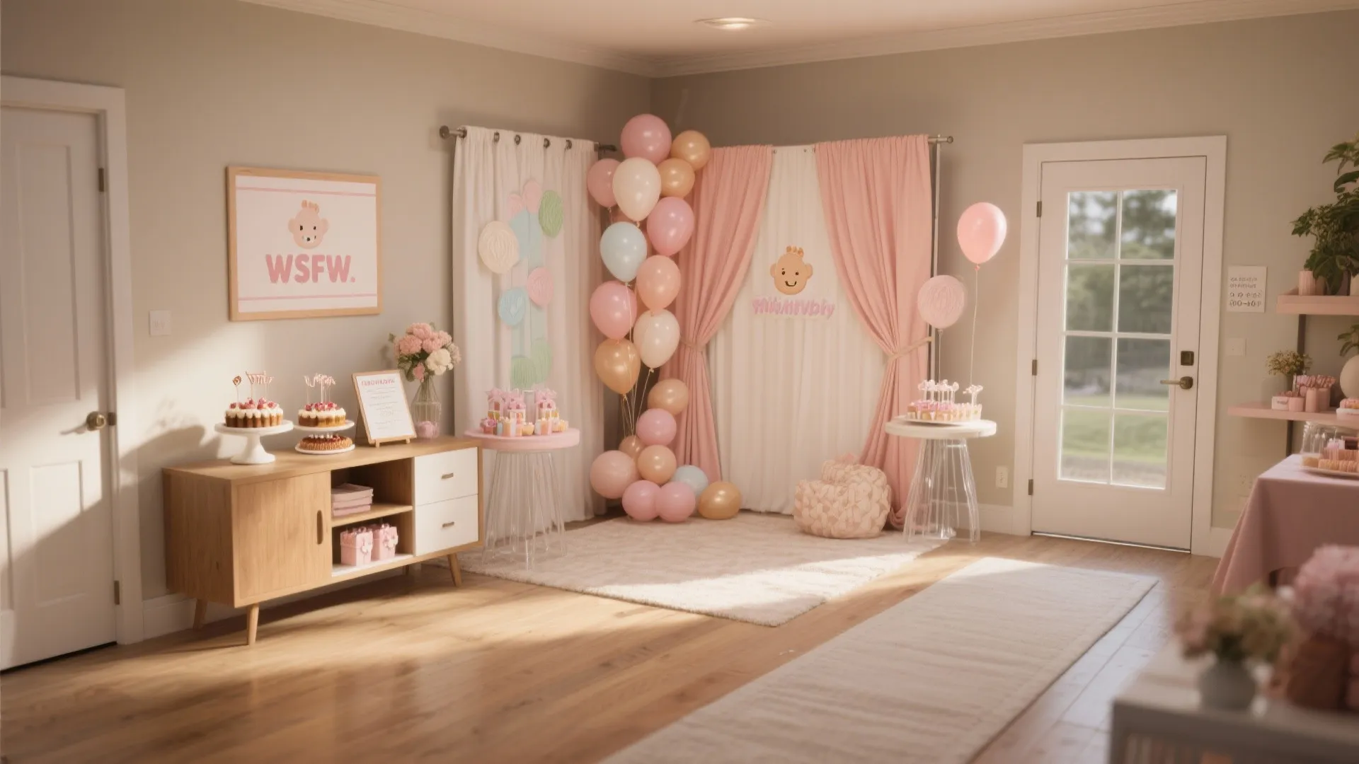 Statement Backdrop + Micro Zones