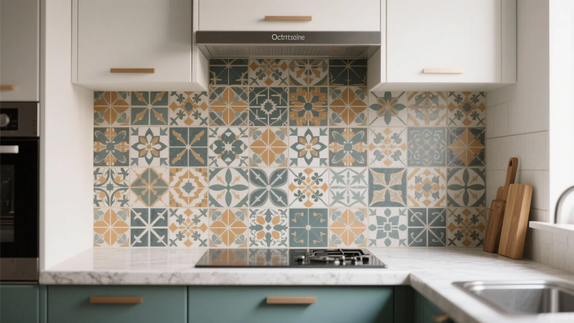 5. Statement Backsplash