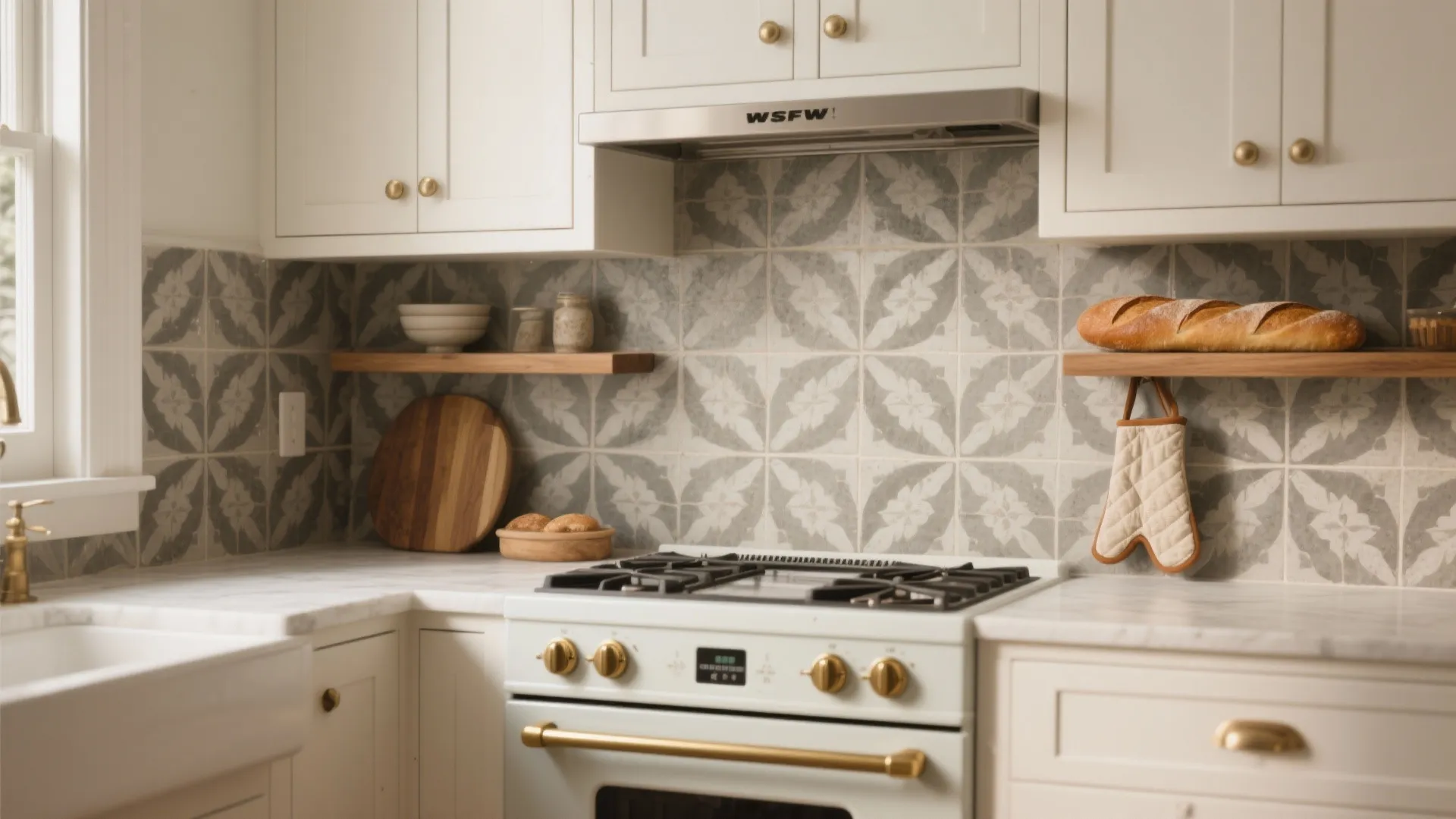 2. Add a statement backsplash
