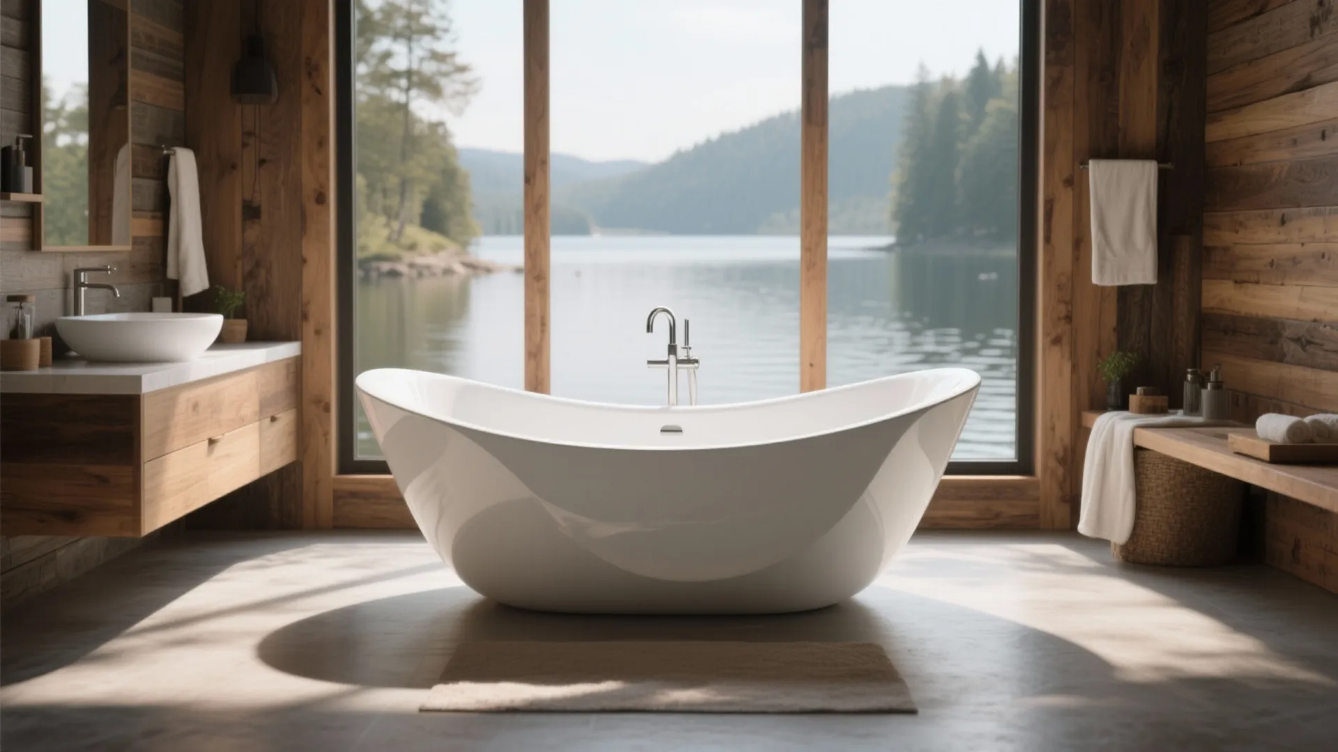 6. Statement Bathtub