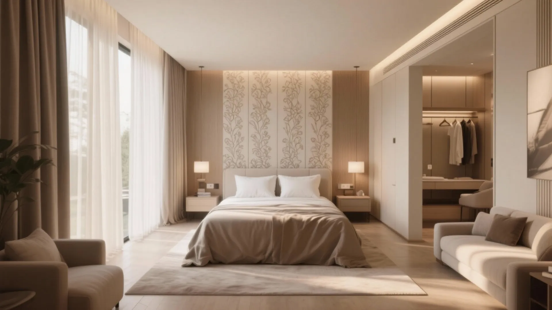 Idea 4: Statement Bed Placement