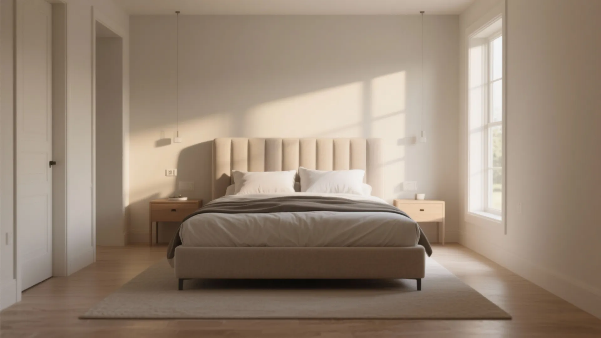 Tip 1: Opt for a Statement Bed Without Overcrowding