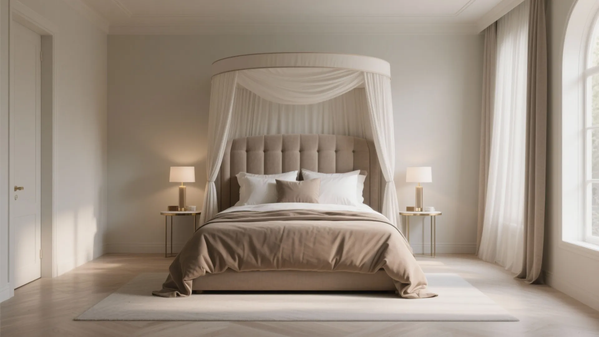 2. Statement Bed as the Focal Point