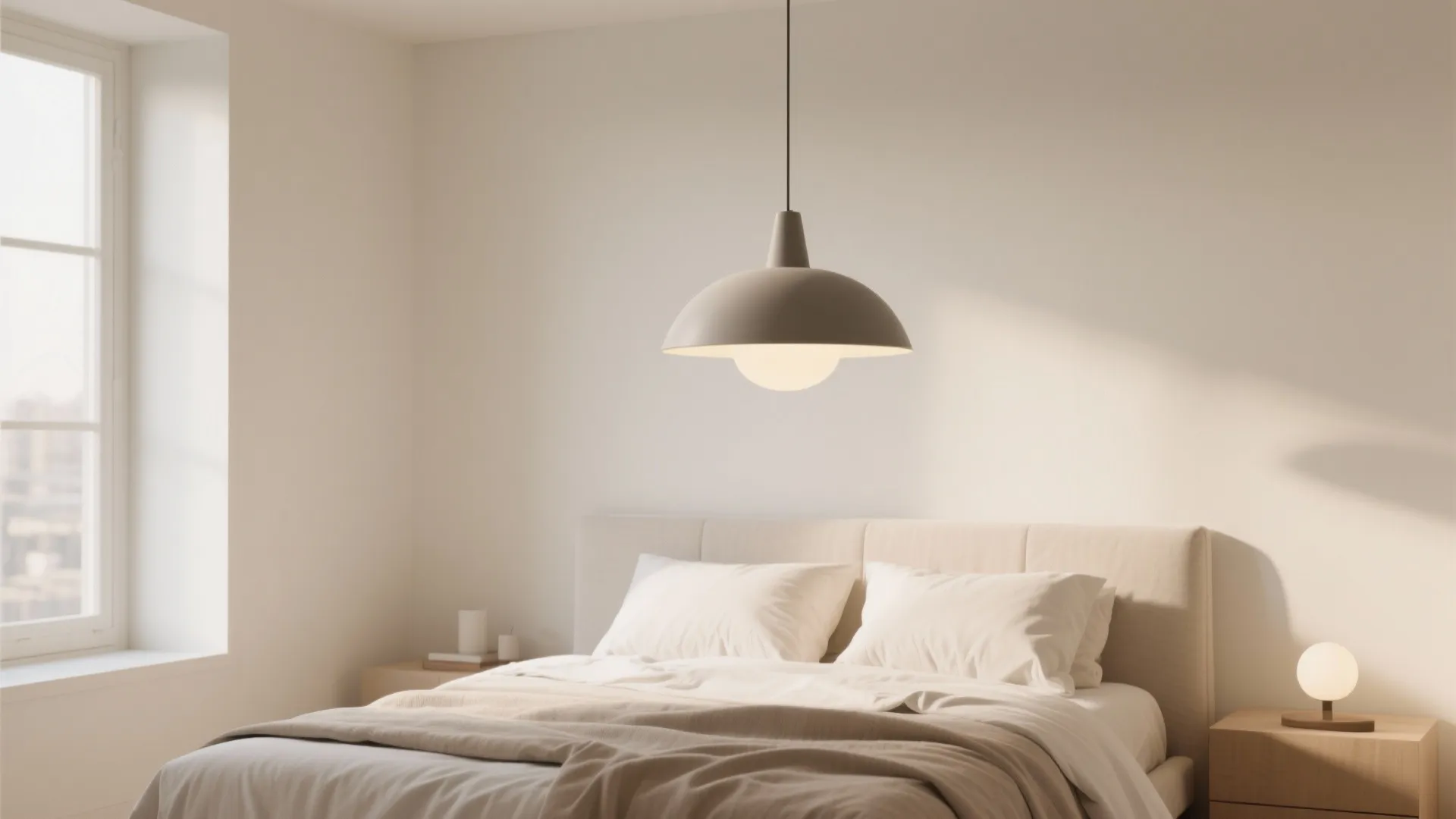 4. Statement Lighting Instead of Excess Decor