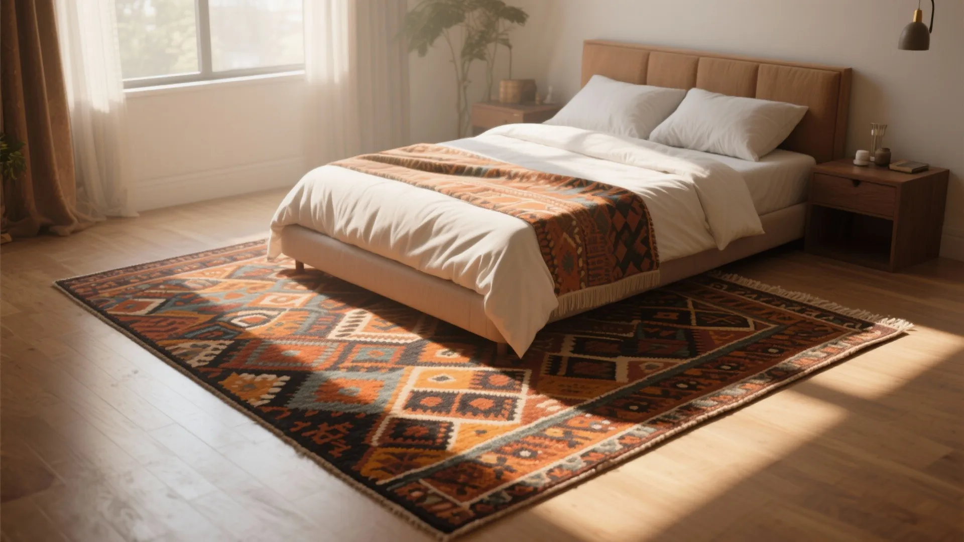 7. Statement Rug