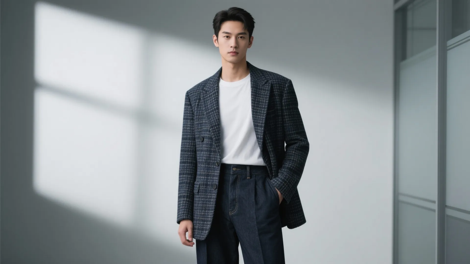 3) The Statement Blazer Over Basics