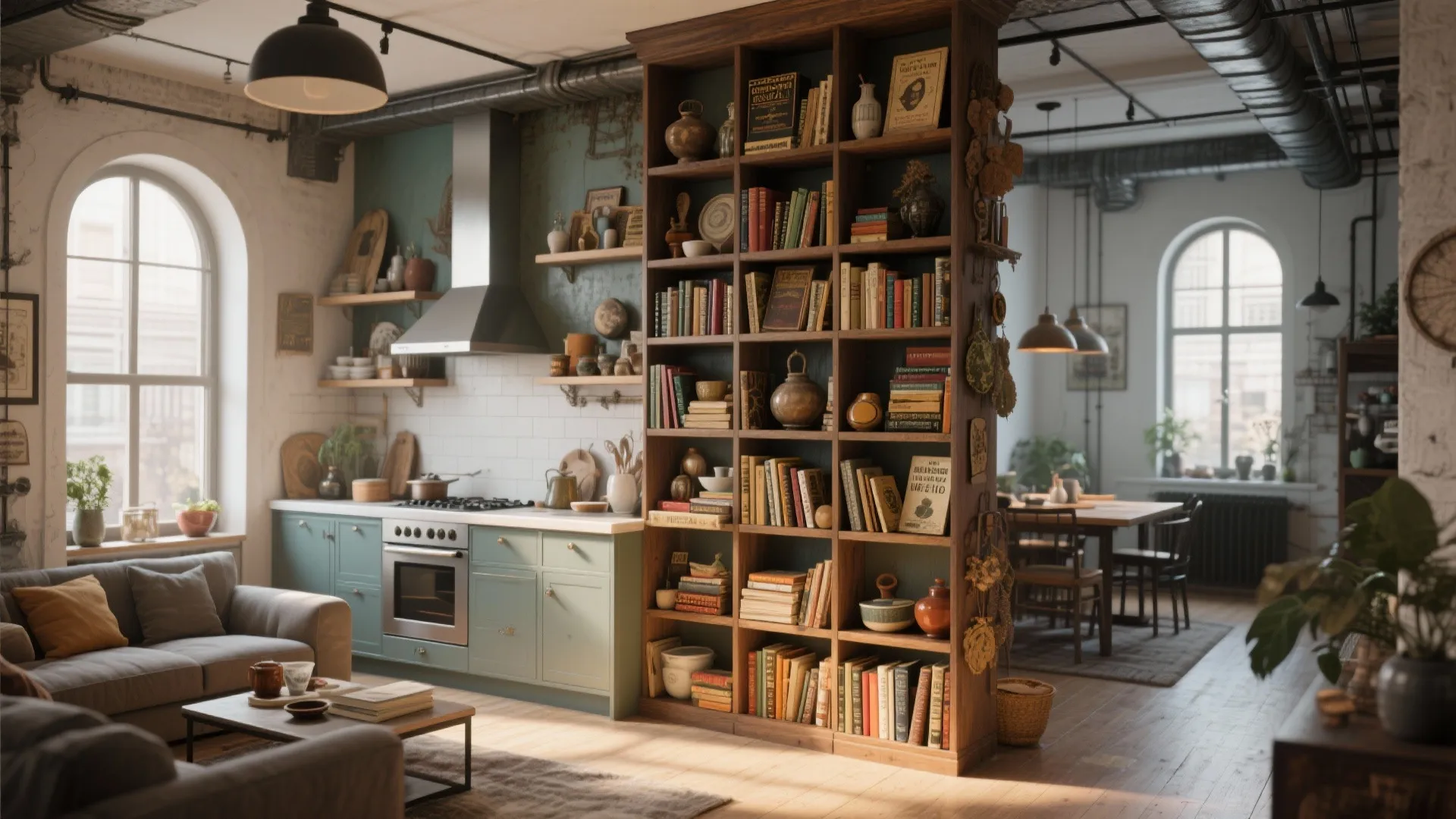 7. Statement Bookcases