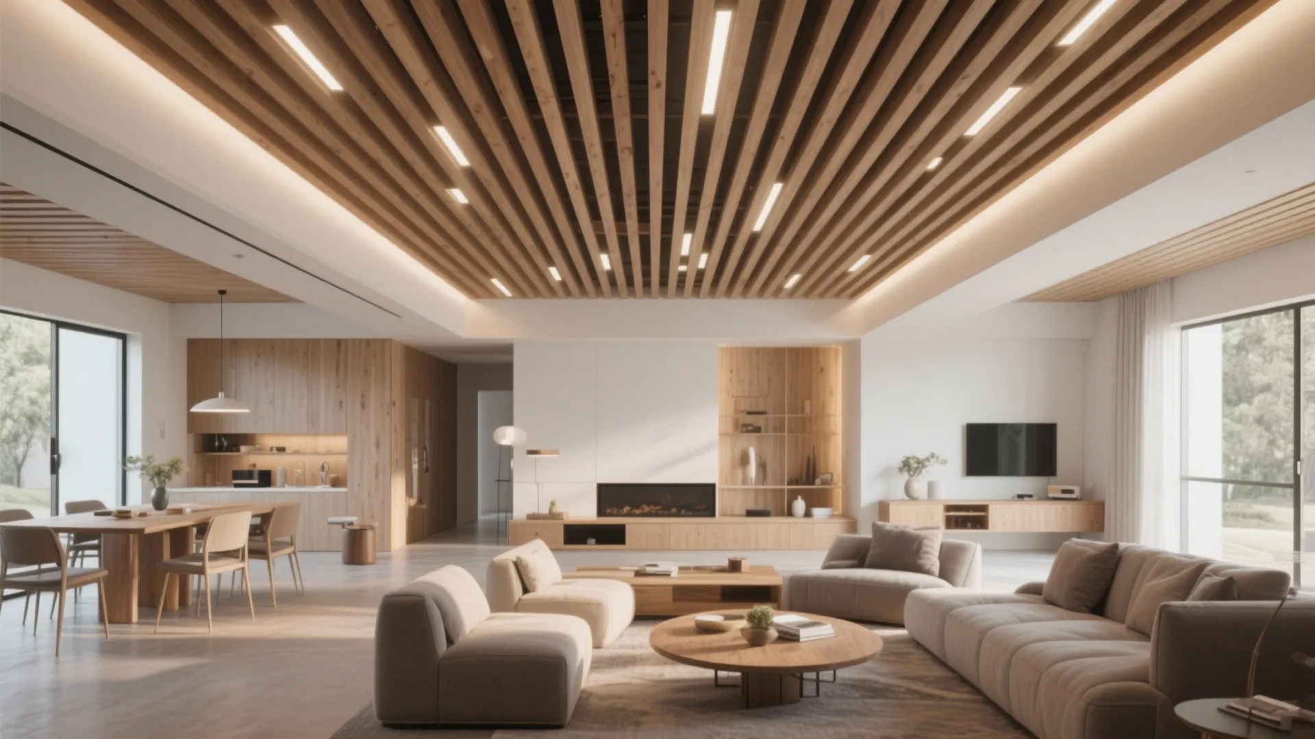 6. Statement Ceiling Designs