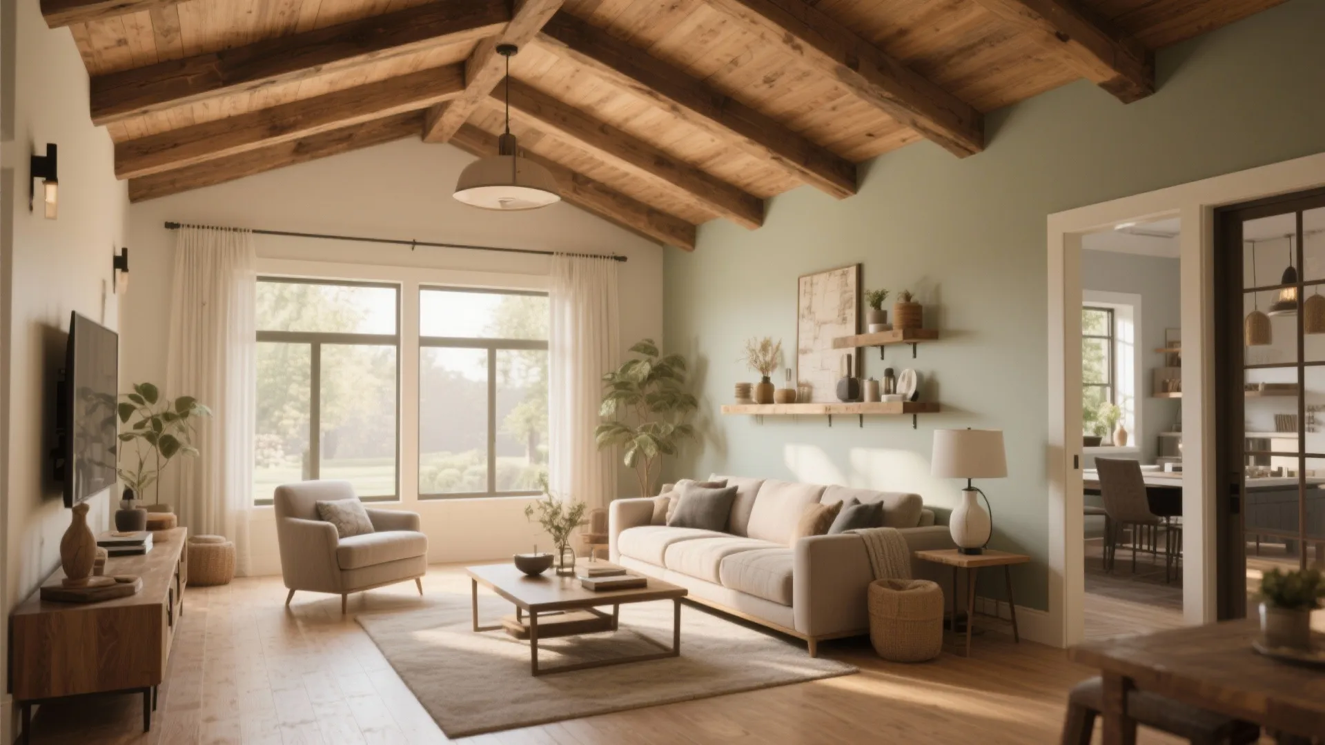 9. Statement Ceiling Treatment