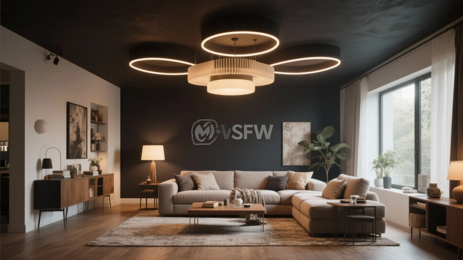 6. Statement Ceiling