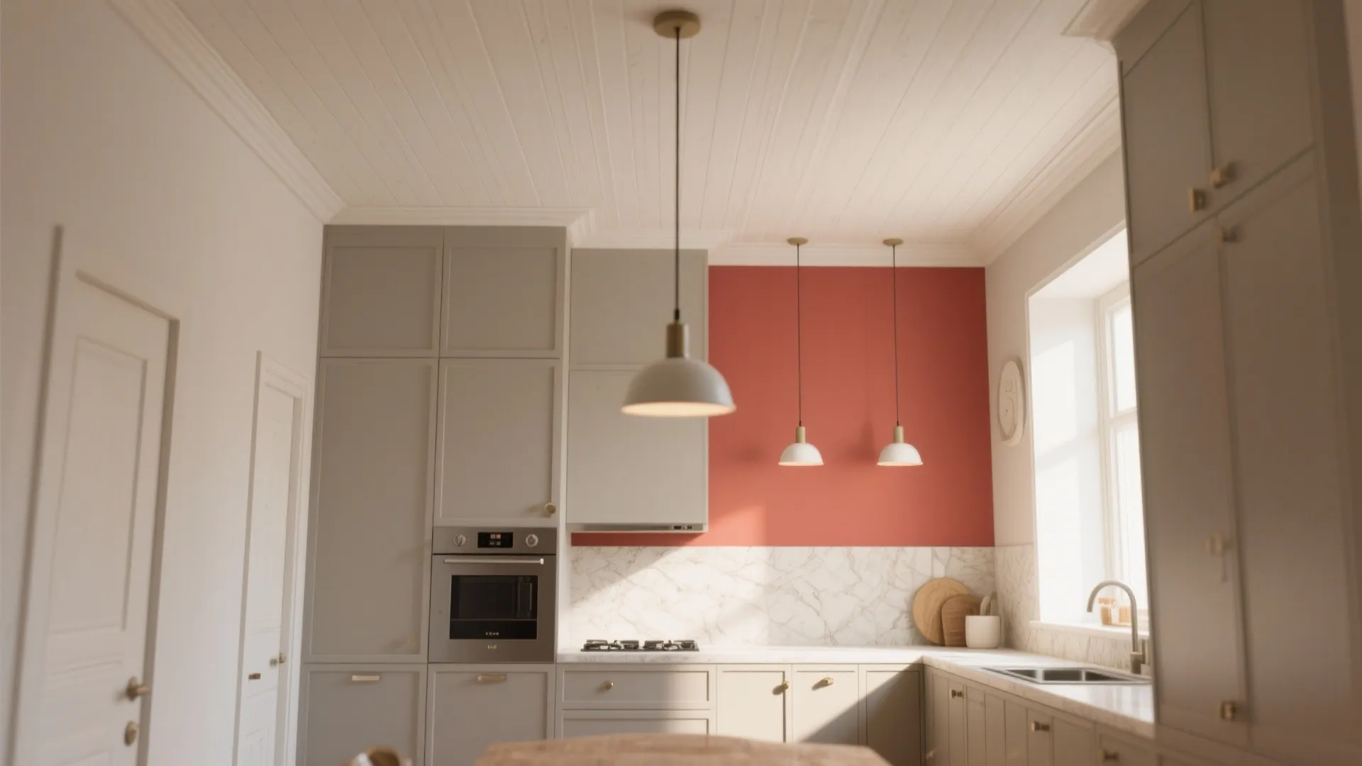 5. Statement Ceilings and Smart Color Choices