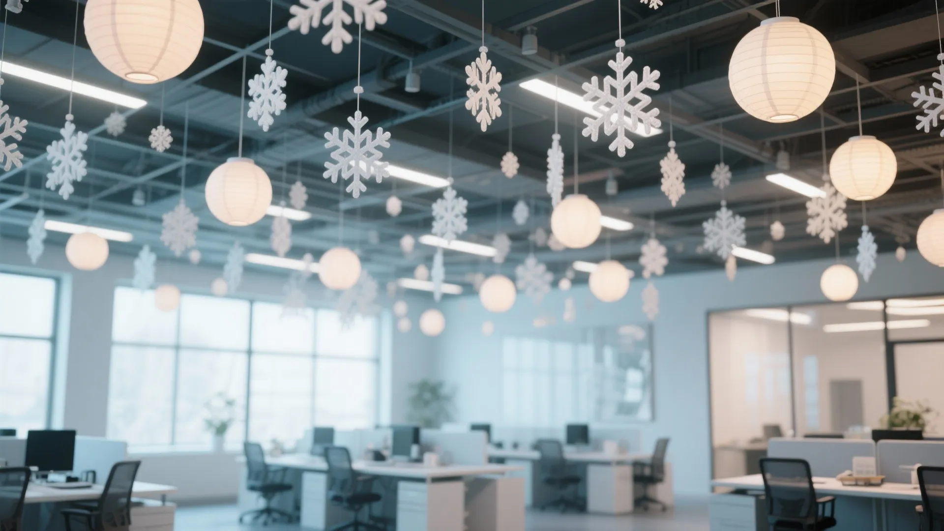 5. Statement Ceiling Decor