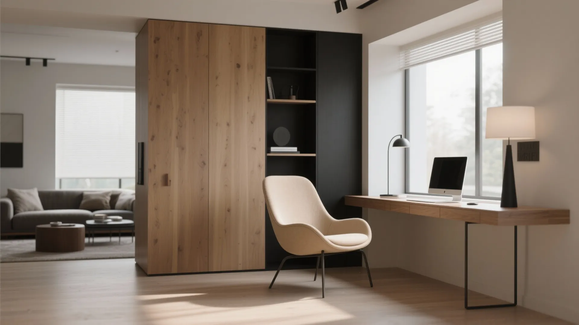 5. Use one statement chair to define zones