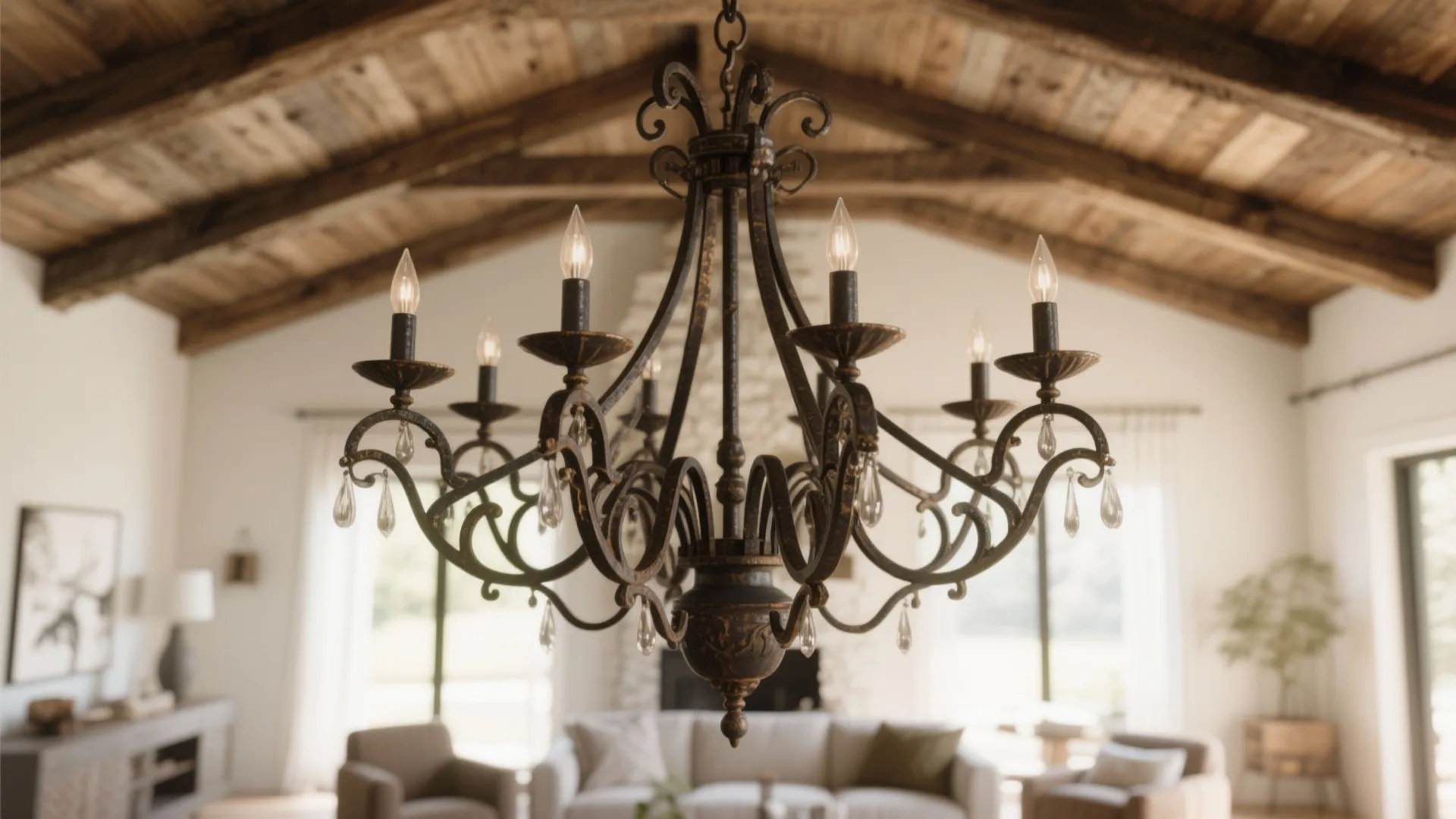 1. Statement Chandelier as a Focal Point