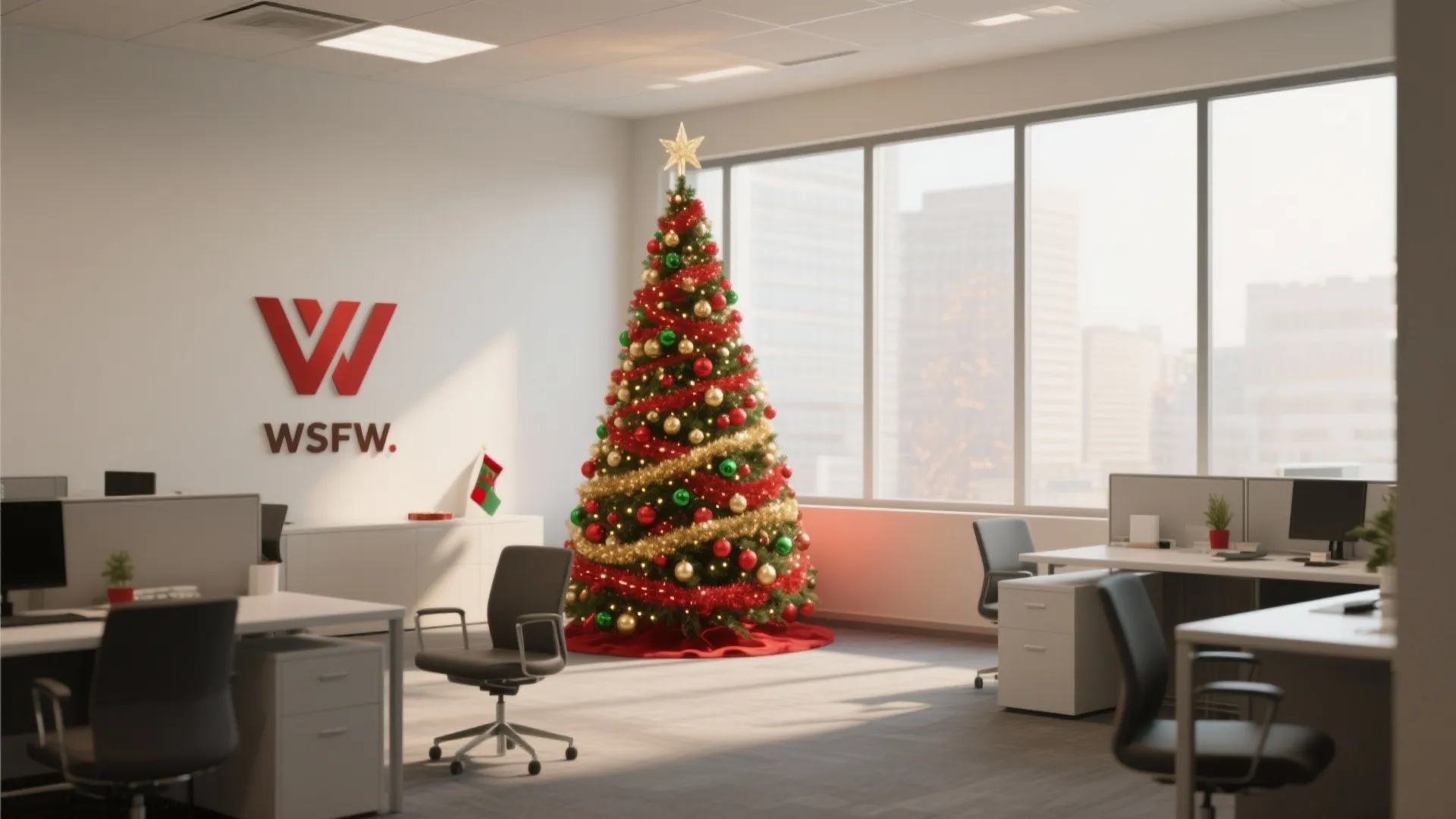 1. Statement Christmas Tree