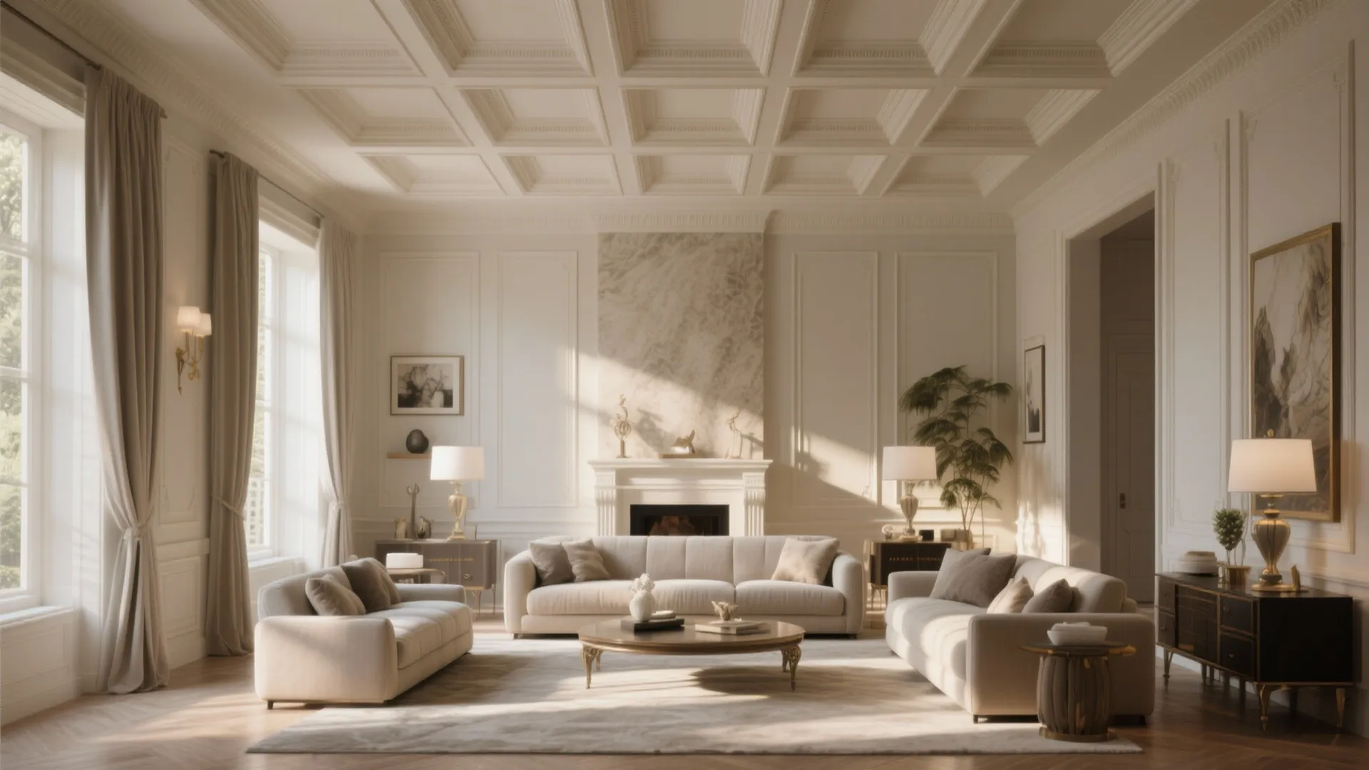 Statement Ceiling Design