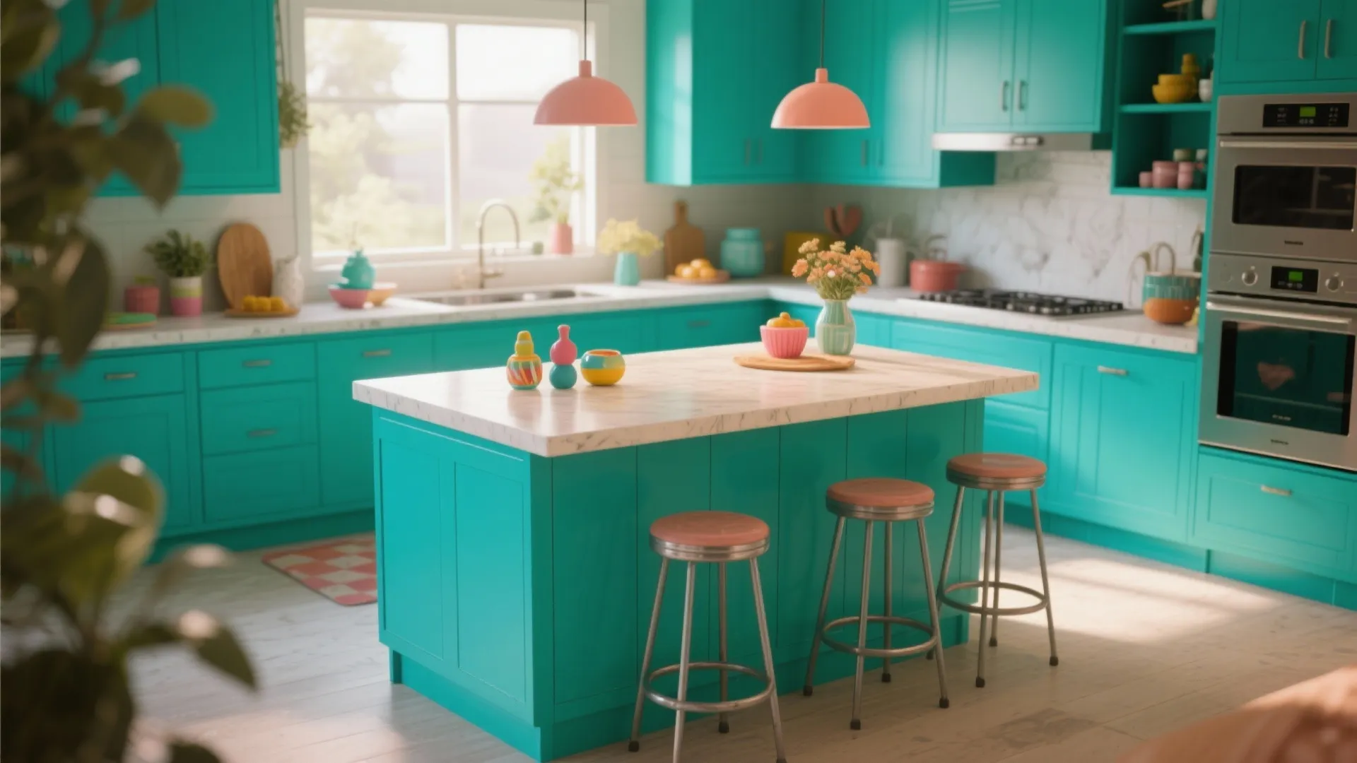 2. Statement Color Accent