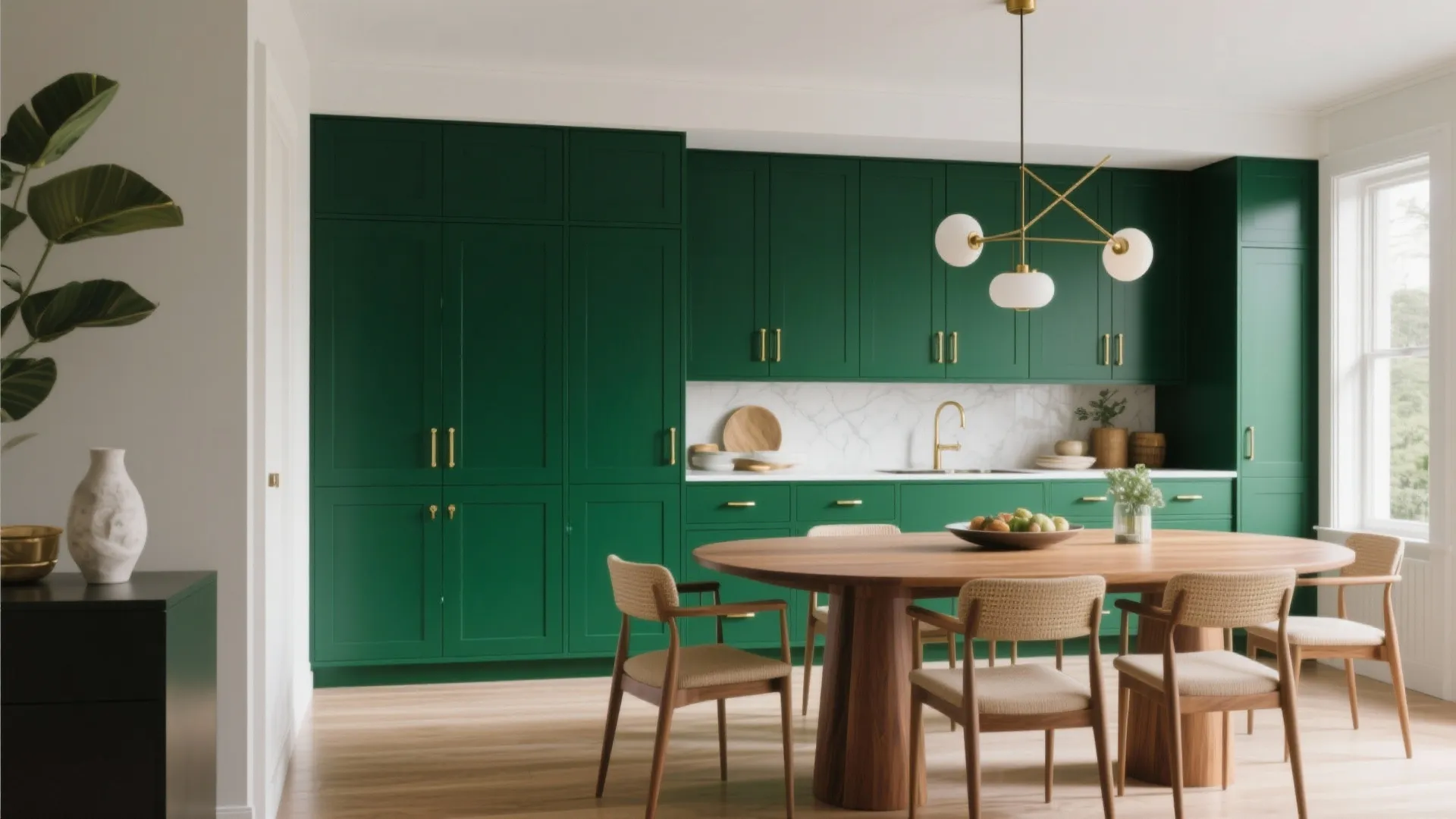 10. Statement Color Cabinetry