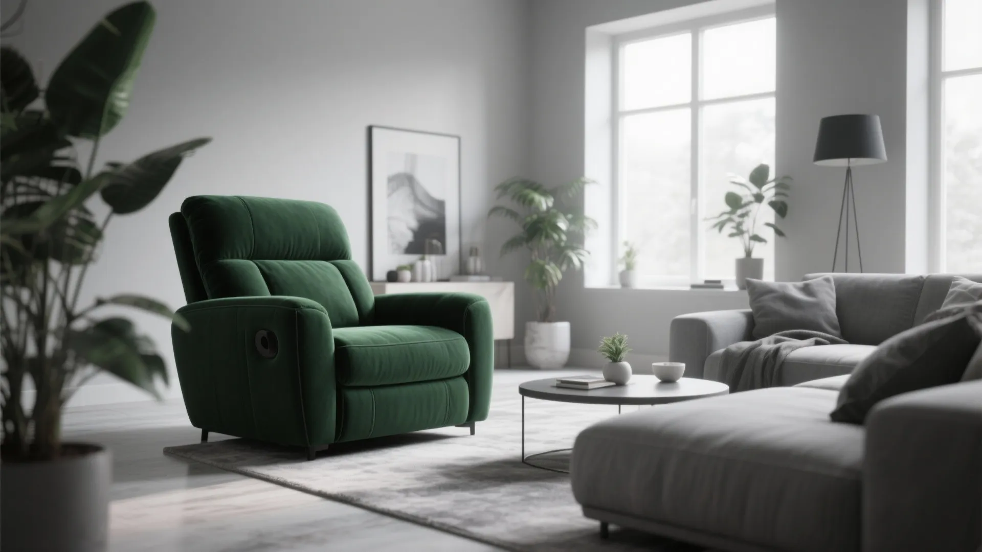 10. Statement Color Recliner