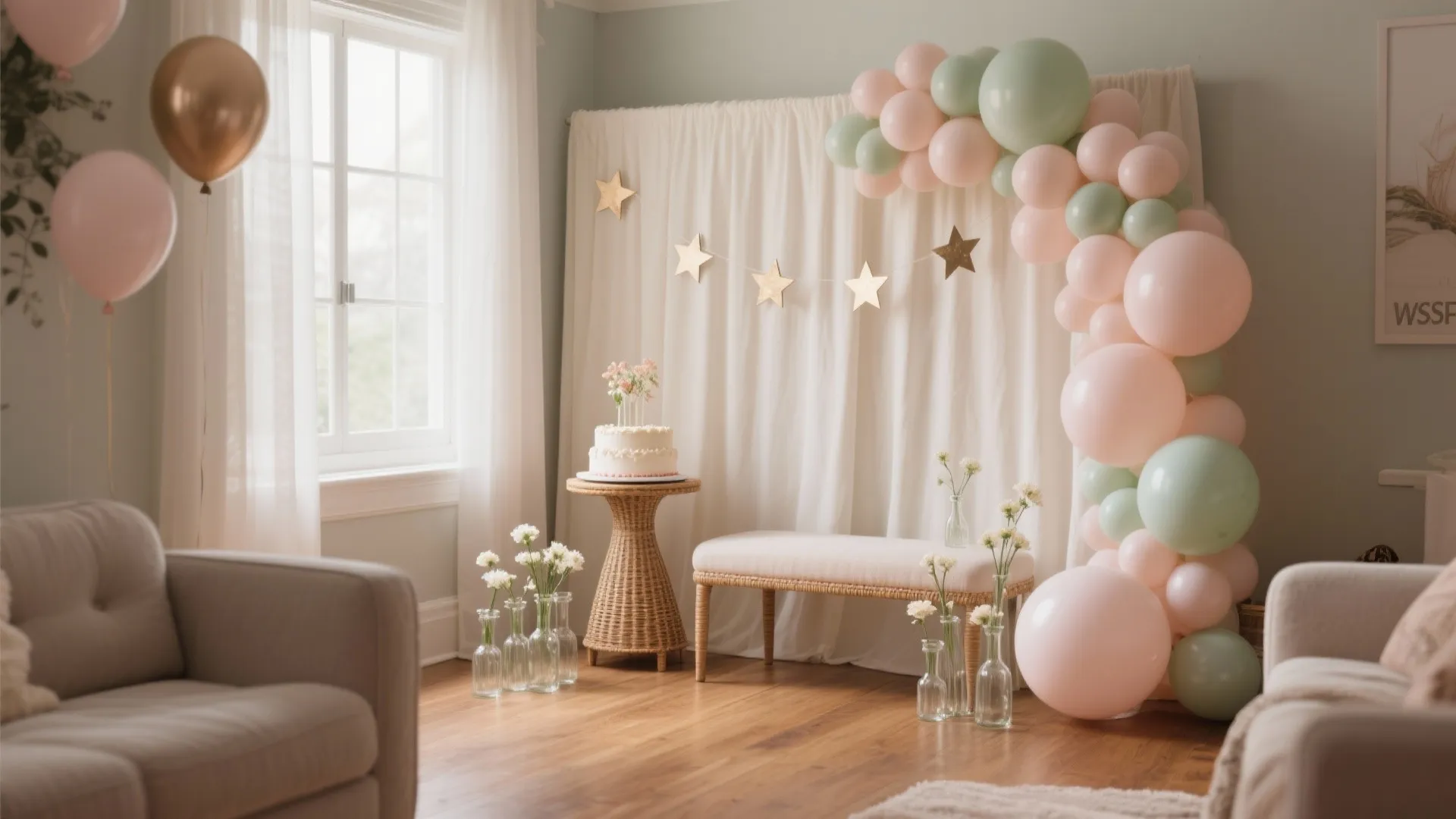 One photo-ready statement corner