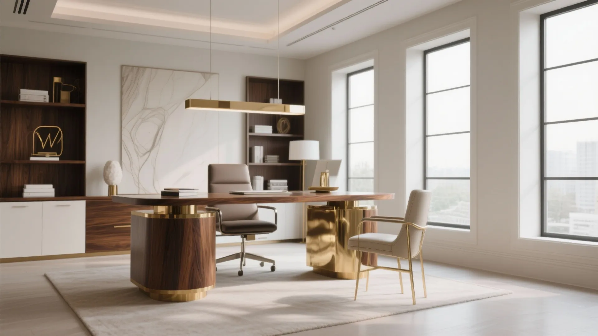 1. Statement Desk as the Focal Point