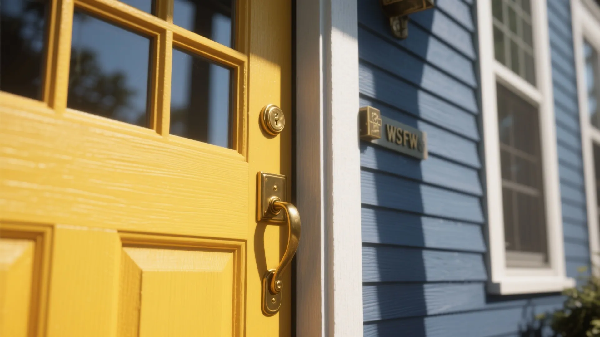 5. Statement Door and Accent Trim