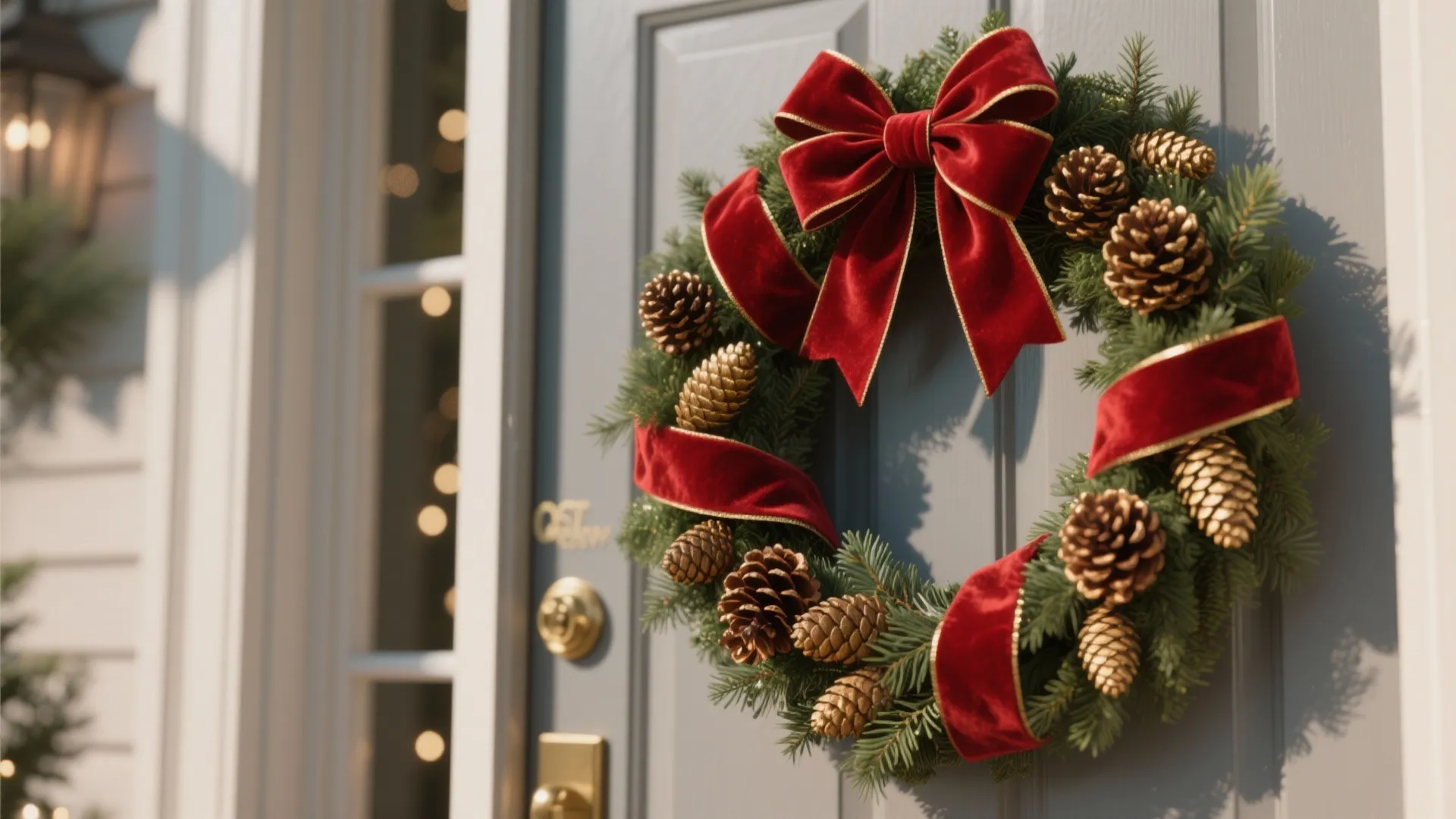 5. Statement Door Wreath
