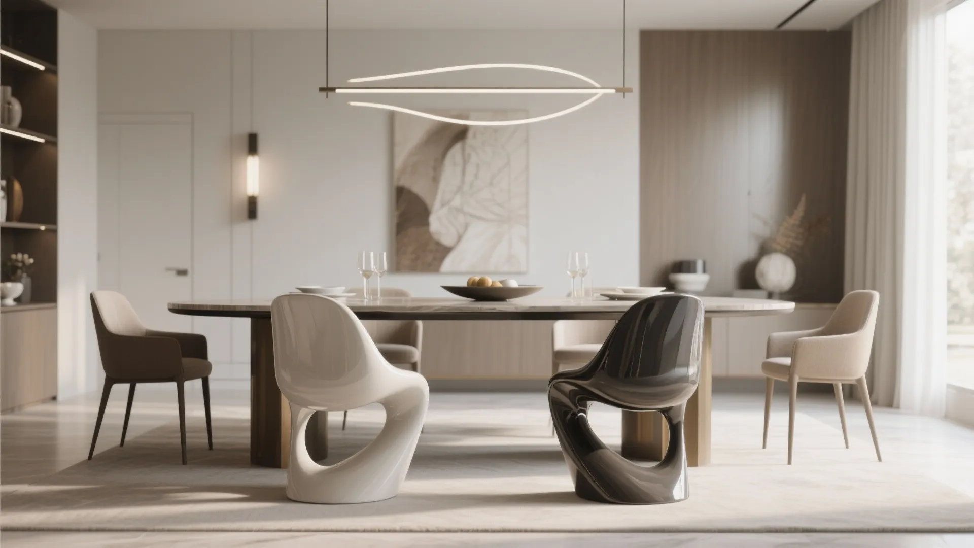 9. Statement Chair at the Ends