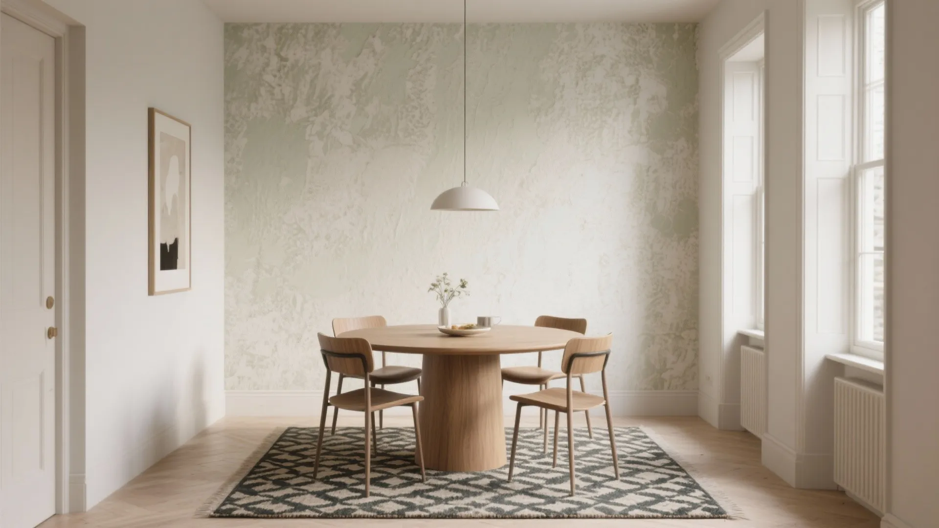 Art, Rugs, and One Statement Finish