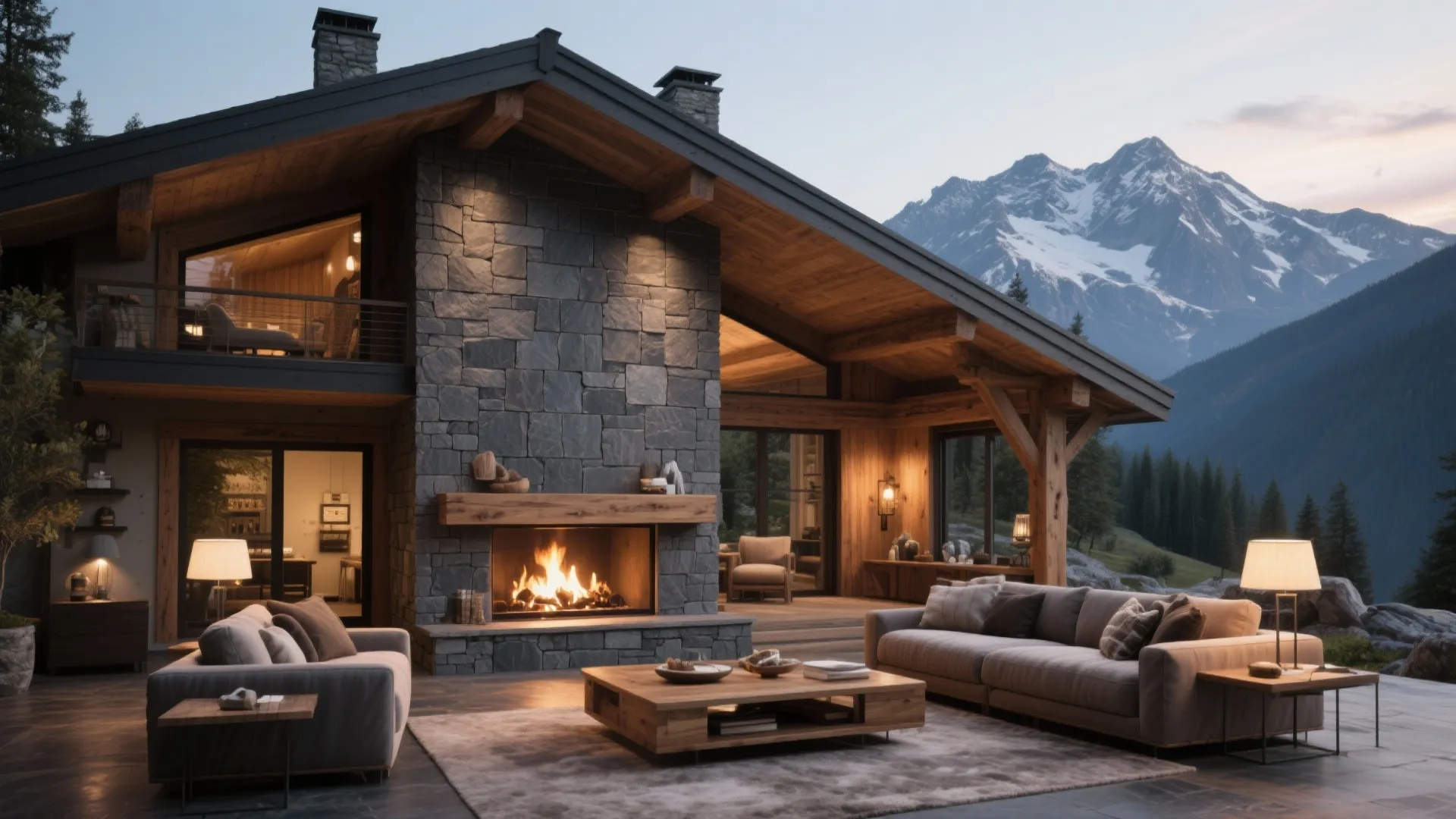 6. Statement Fireplace Walls