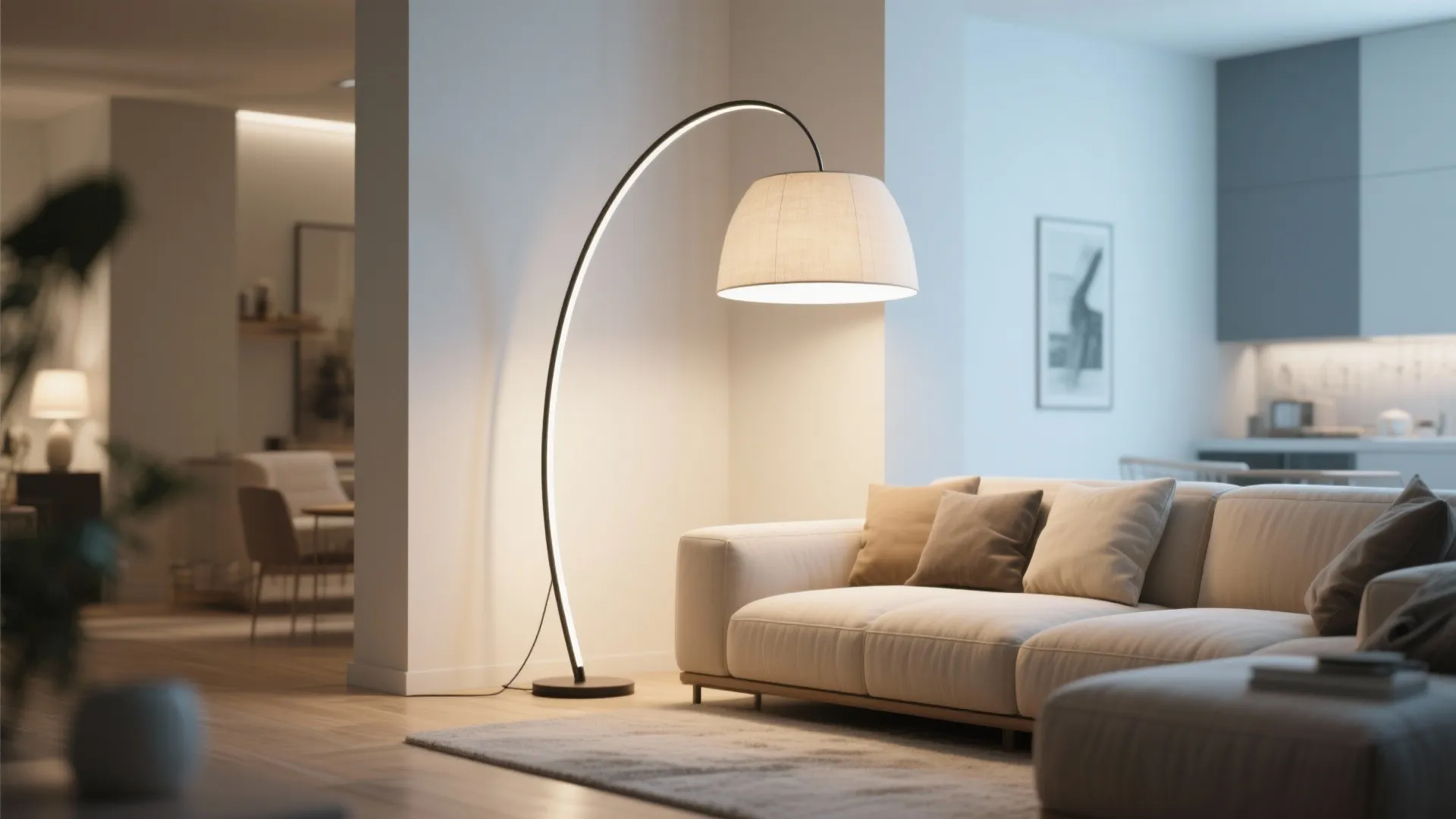 7. Statement Floor Lamp