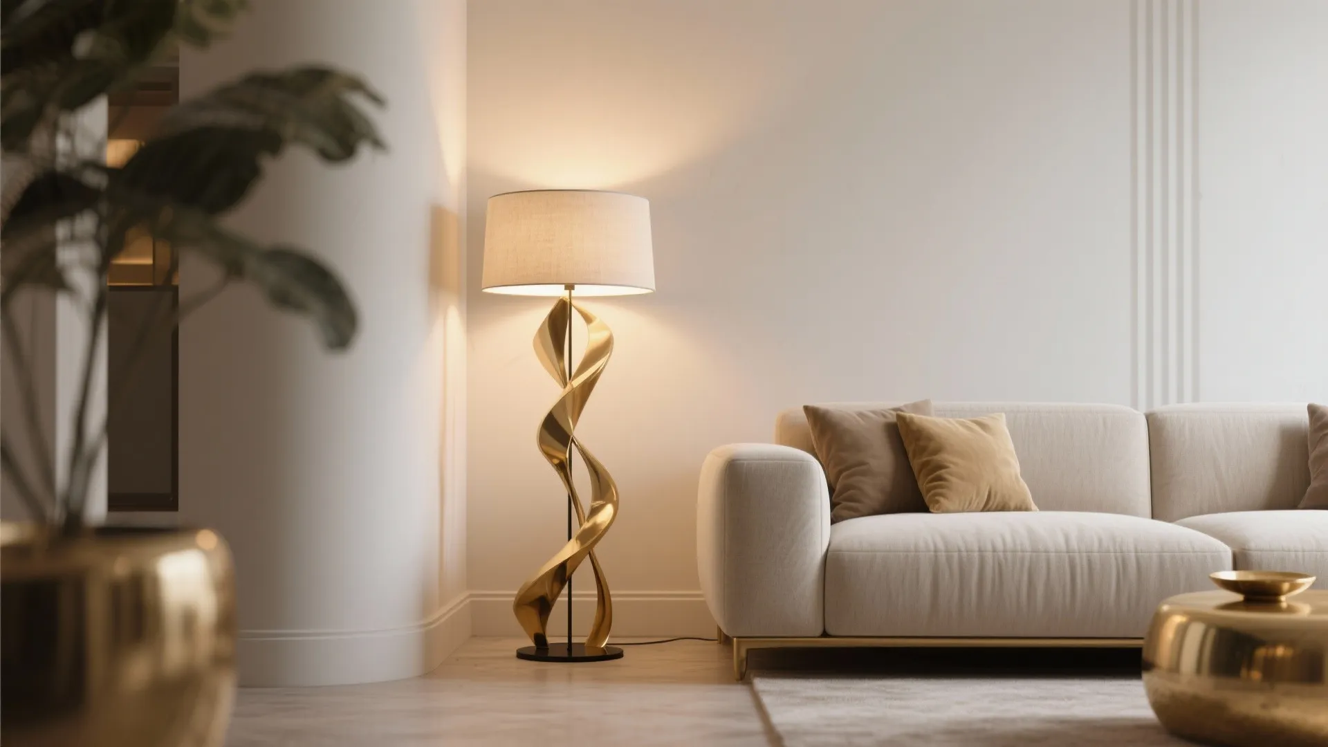 5. Statement Floor Lamp