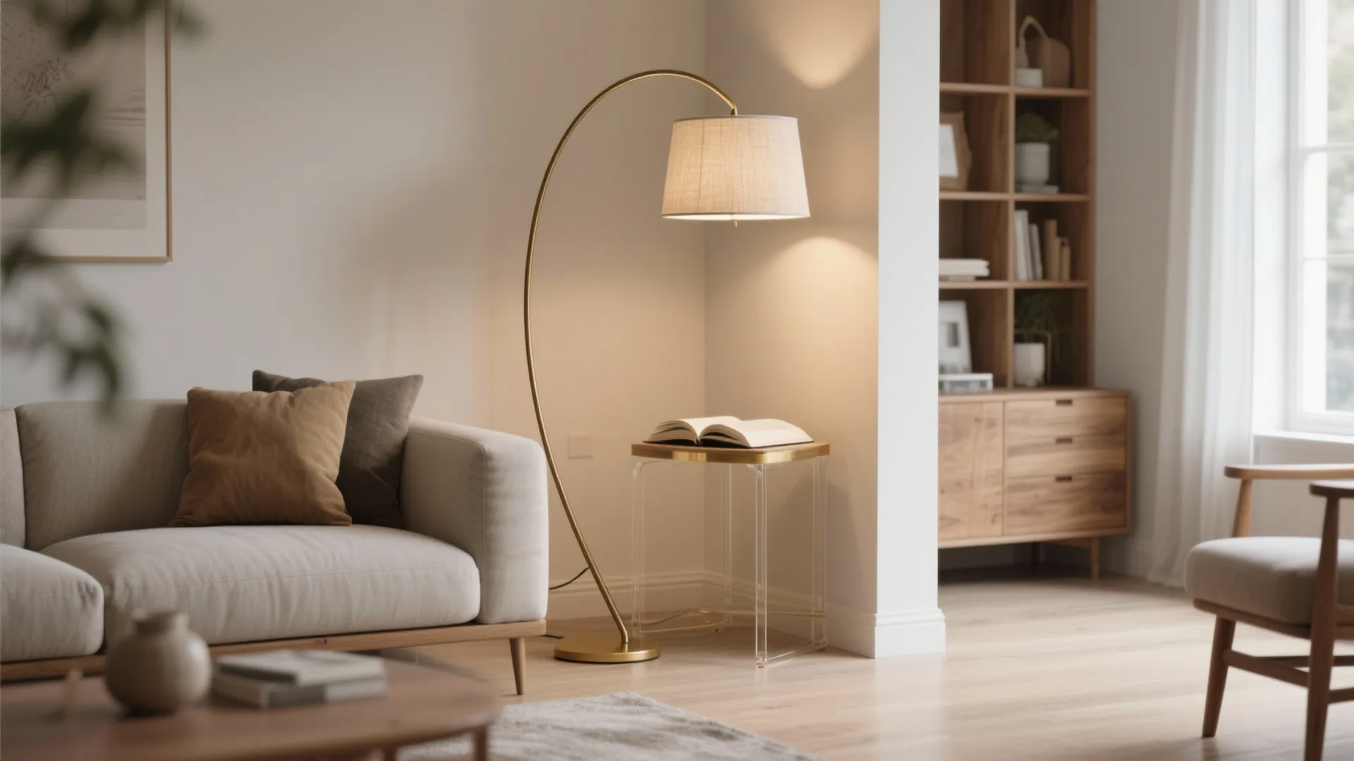 Statement Pieces: Floor Lamps and Sculptural Shades