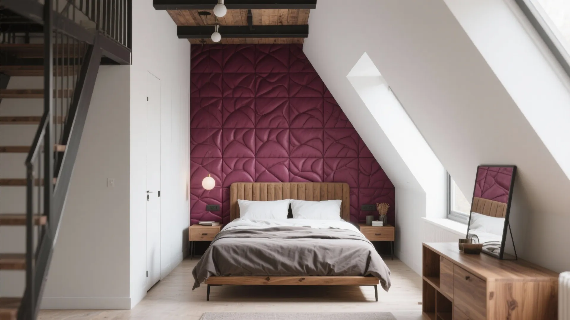 10. Statement Headboard Wall