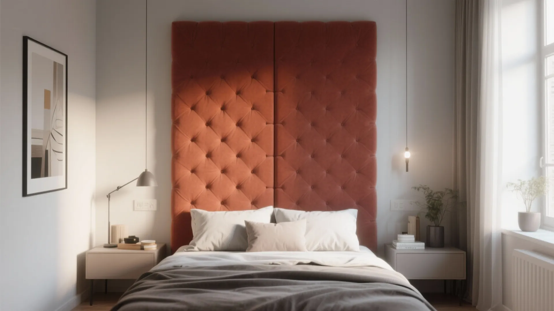10. Statement Headboard