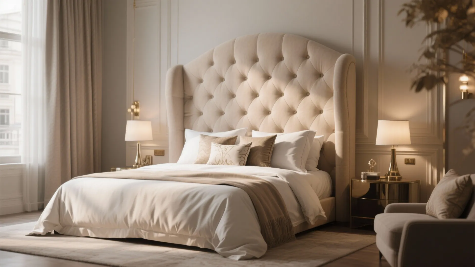 2. A Statement Headboard