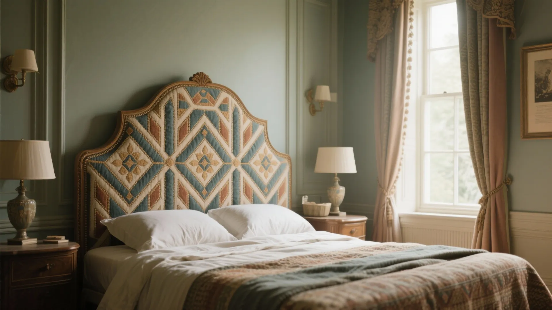 Tip 9: Statement headboards