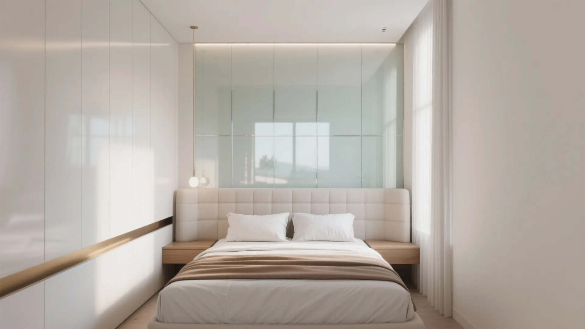 Statement Headboard: Glass, Upholstery or Wood