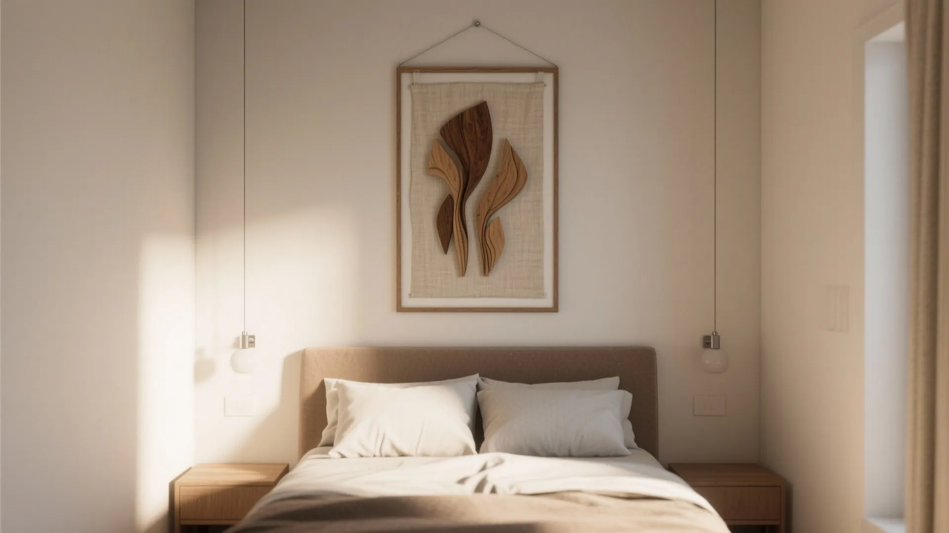 5. Statement Headboard Wall — One Focal Piece