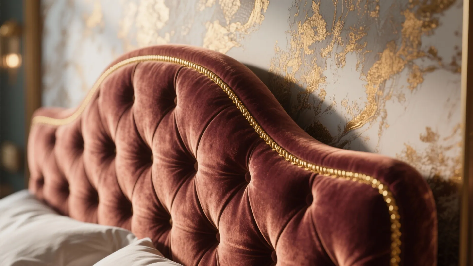 Statement Headboard & Wall Treatments