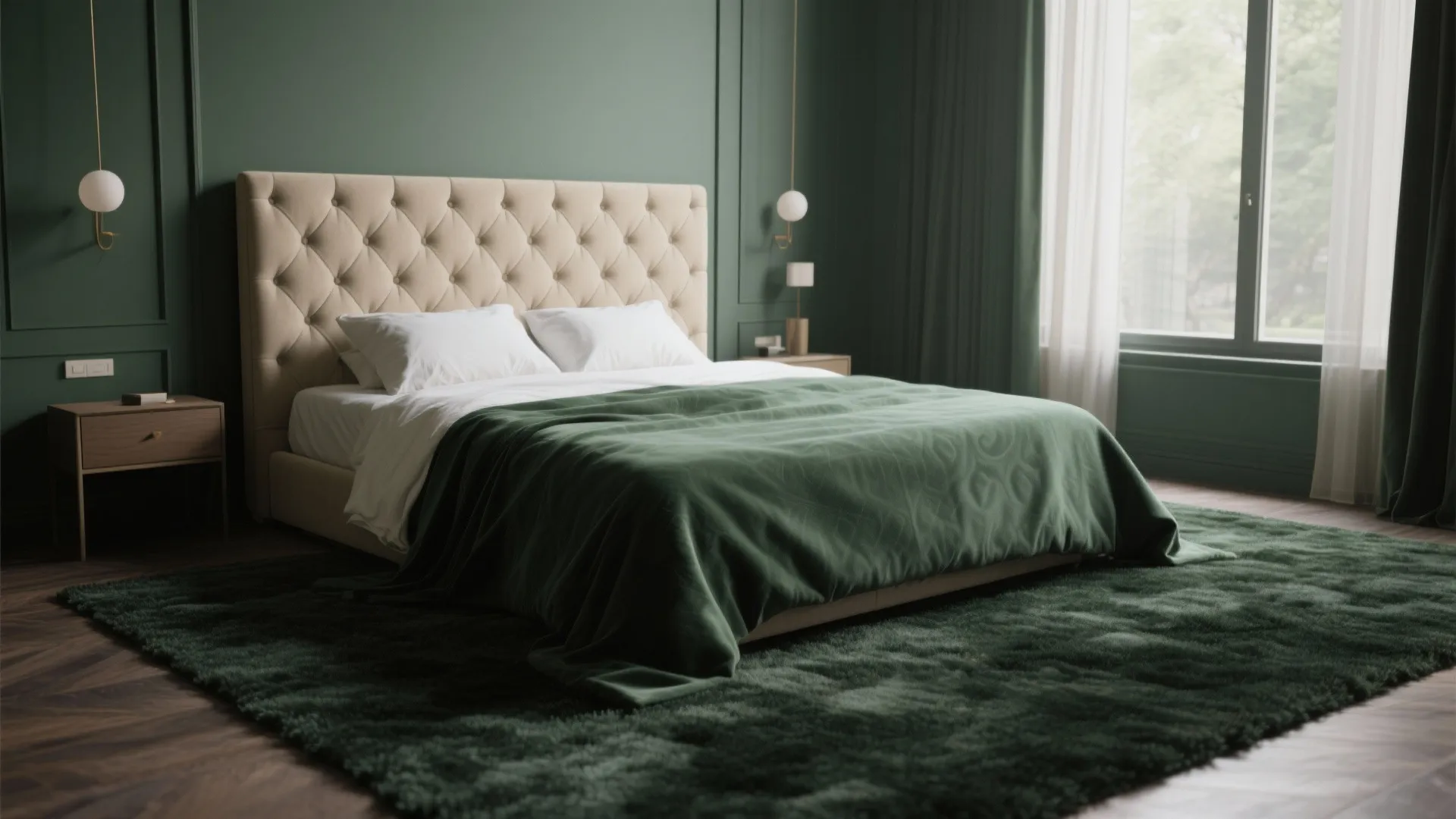 9. Statement Headboard