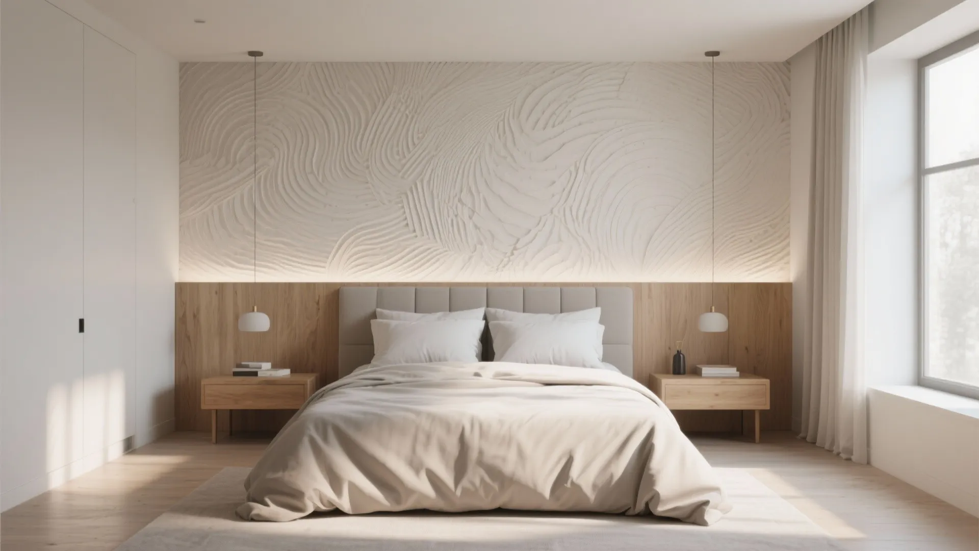 Statement Headboard Wall