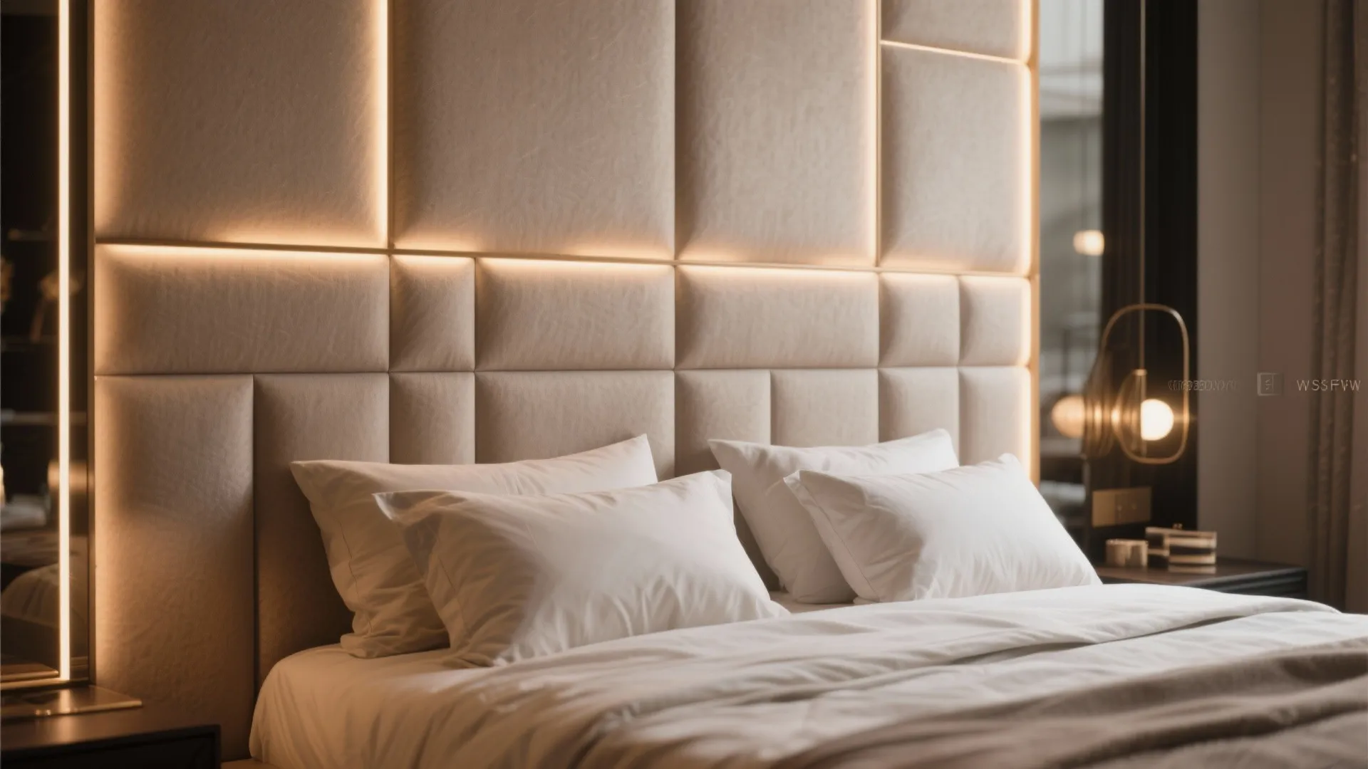 Idea 2: Statement Headboard Wall